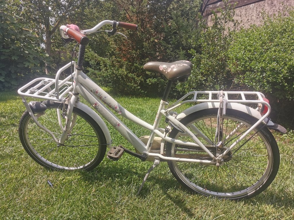 meisjes fiets, Fietsen en Brommers, Ophalen, Terugtraprem, Volare, Handrem