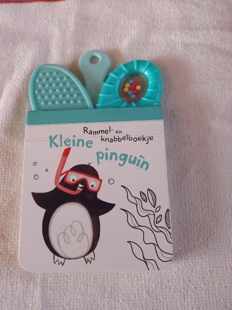 Rammel- en knabbelboekje kleine pinguin, Ophalen of Verzenden, Zo goed als nieuw