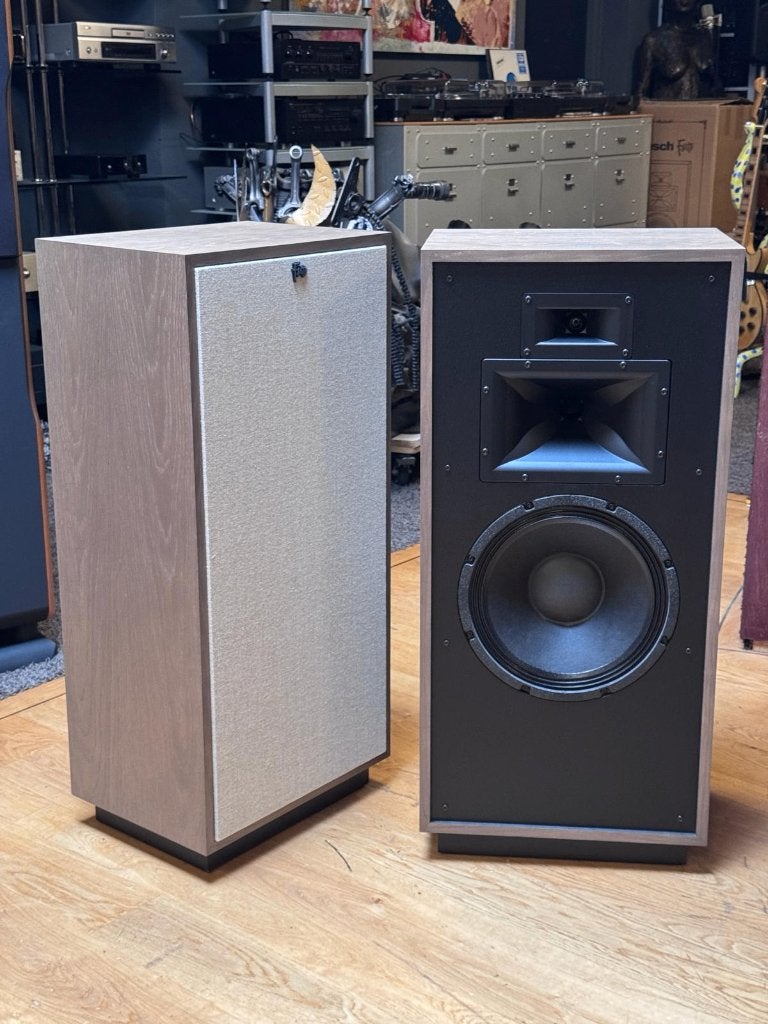 Klipsch Forte IV / Demo set, Audio, Tv en Foto, Luidsprekerboxen, Ophalen, Nieuw, Front, Rear of Stereo speakers