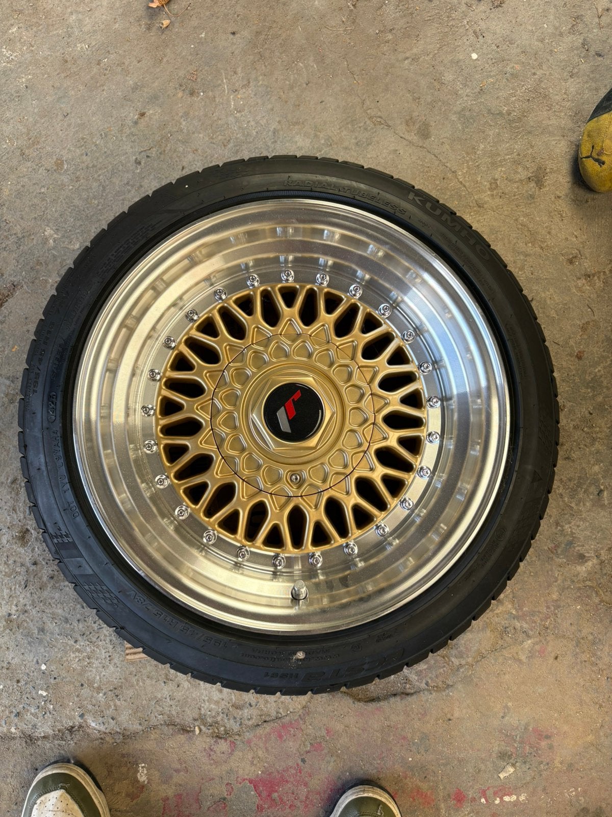 Jr9 velgen + banden, Auto-onderdelen, Ophalen, 15 inch, Banden en Velgen, Nieuw