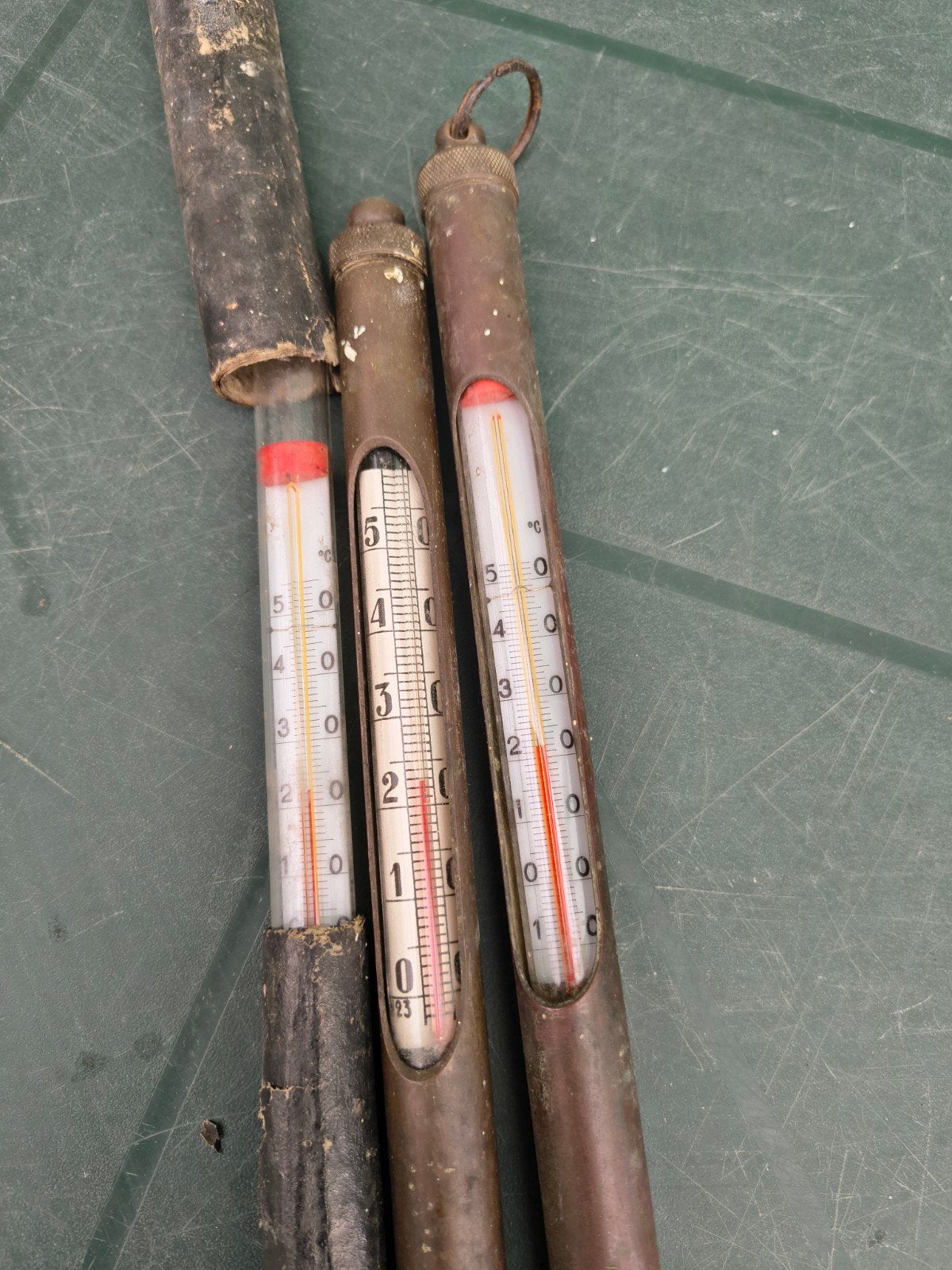 Thermomètres de sol (+réserve) pour cultivateurs chicoré, Enlèvement