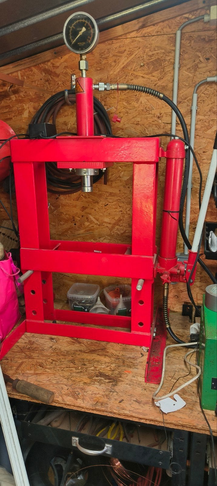 presse hydraulique d atelier 10T, Enlèvement