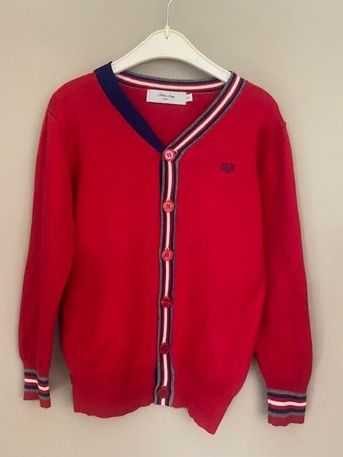 Gilet-Blue Bay - Jongens - 122, Kinderen en Baby's, Kinderkleding | Maat 122, Zo goed als nieuw, Jongen, Trui of Vest, Ophalen of Verzenden