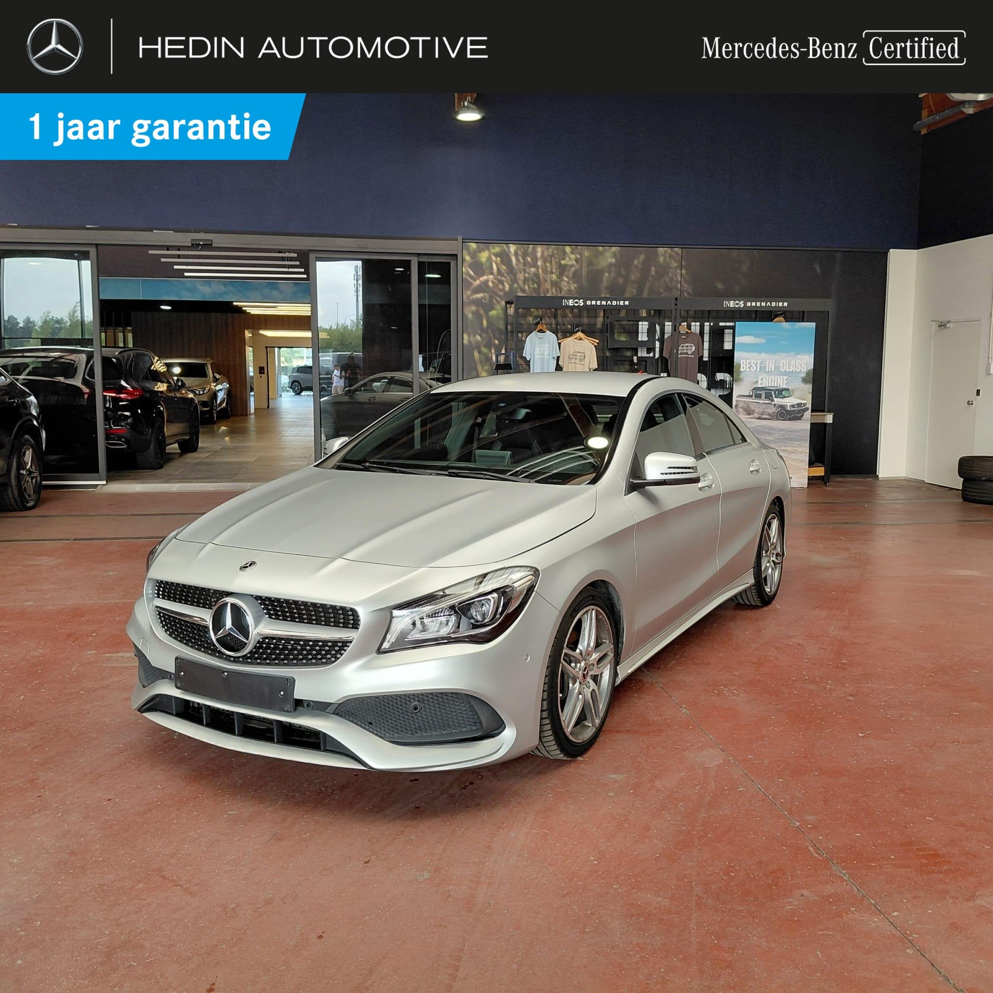 Mercedes-Benz CLA-klasse 180 Coupé AMG Line | Verwarmde Zet, Autos, Entreprise, Noir, 1200 kg, 5 places