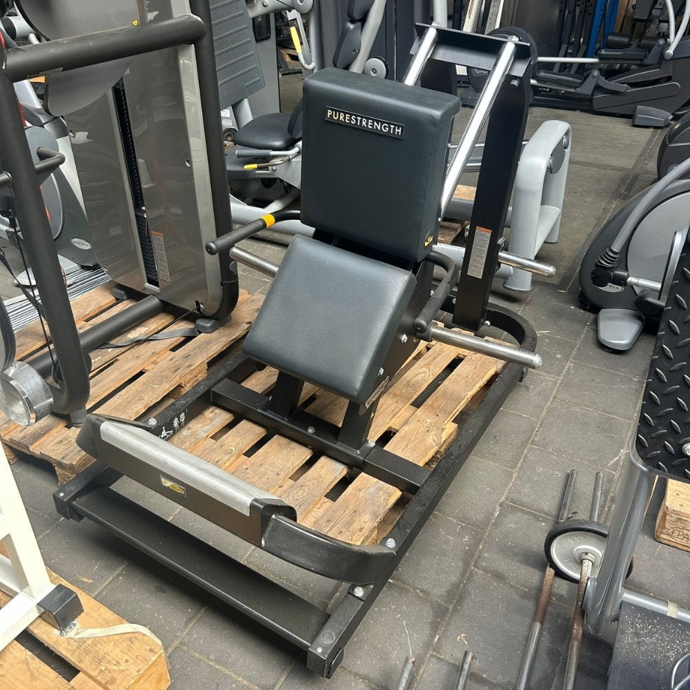 Technogym - Pure Strength - Calf Press, Sport en Fitness, Ophalen of Verzenden, Gebruikt, Benen, Overige typen