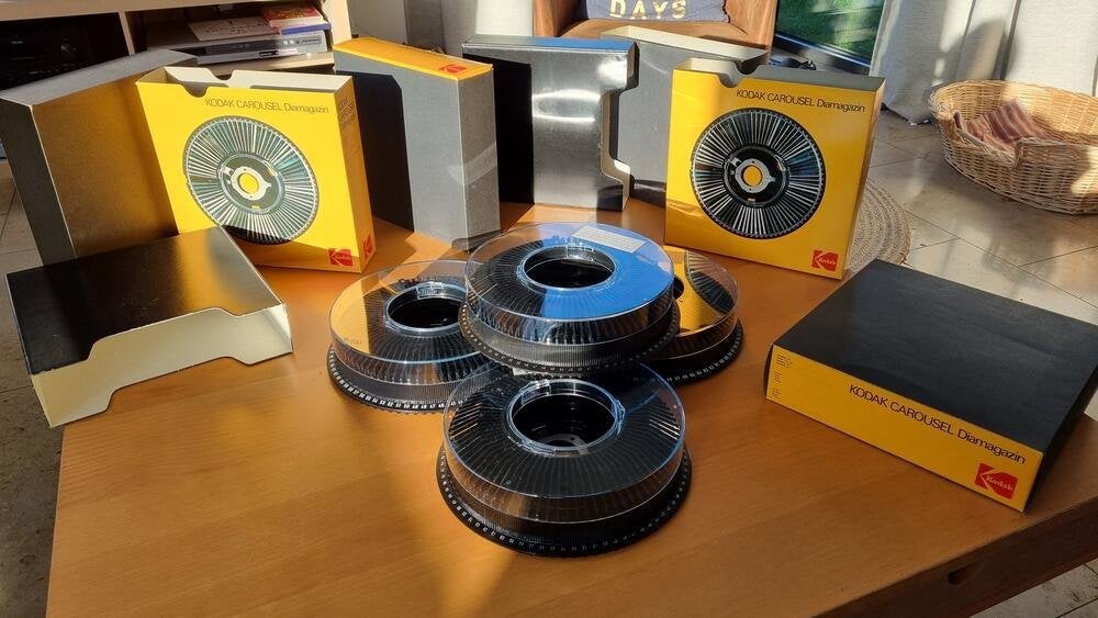 Kodak-carrousel voor glijbanen, Ophalen, Zo goed als nieuw