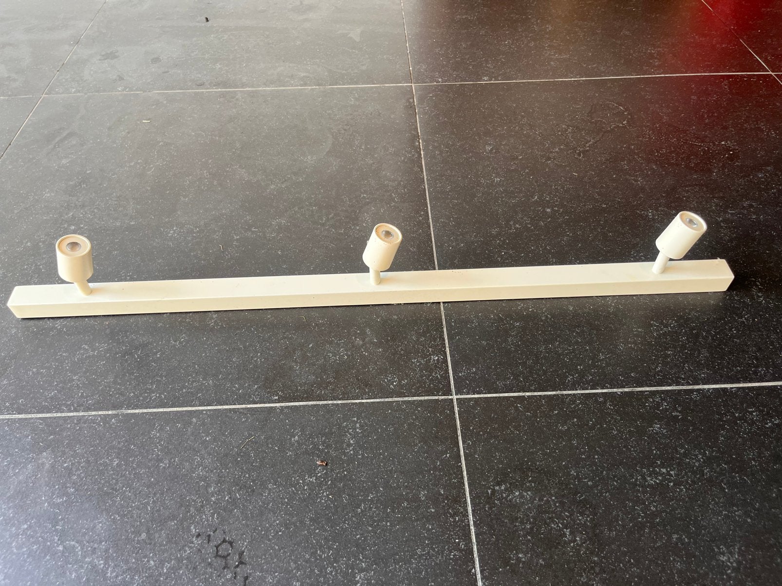 Rail met 3 led lampen, Ophalen, Zo goed als nieuw, Led