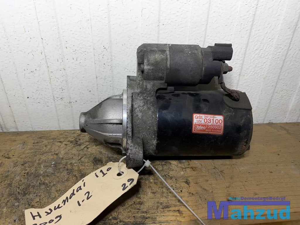HYUNDAI I10 i20 1.2 Startmotor 3610003100 2007-2013, Auto-onderdelen, Info@fabrikant.eu, Fabrikantstraat 1
1000 AA  Amsterdam, NL
