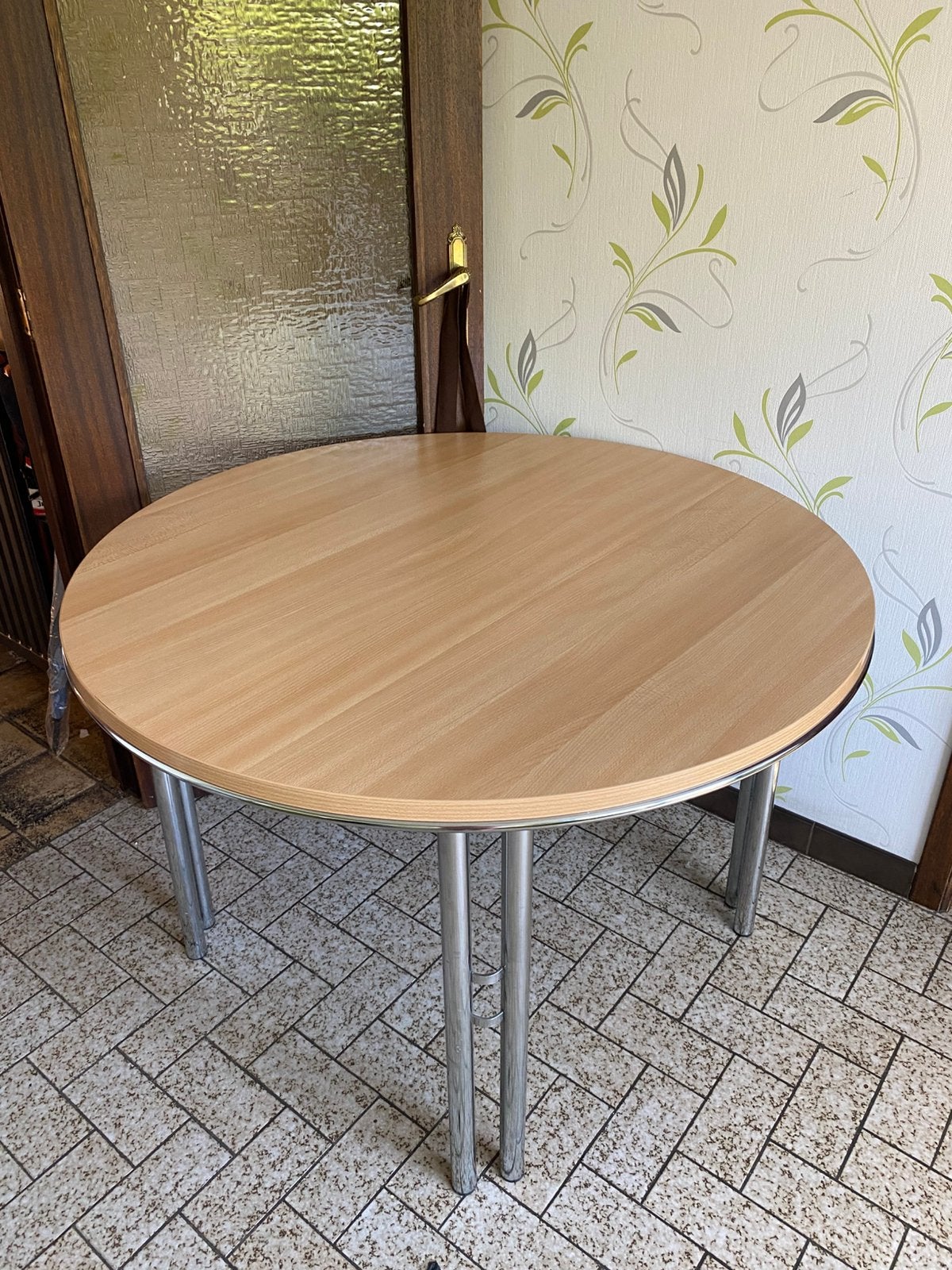 Table ronde cuisine, Maison & Meubles, Enlèvement, Utilisé, Rond