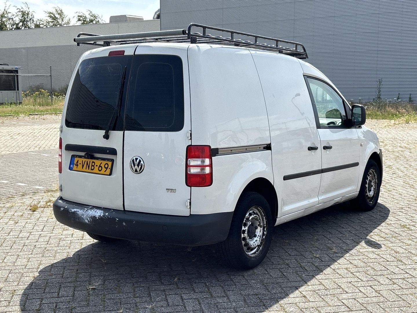 Volkswagen Caddy 1.6 TDI | € 2.350,- MARGE! | Zijschuifdeur, Auto's, Bestelwagens en Lichte vracht, Wit, Bedrijf, ABS, Te koop