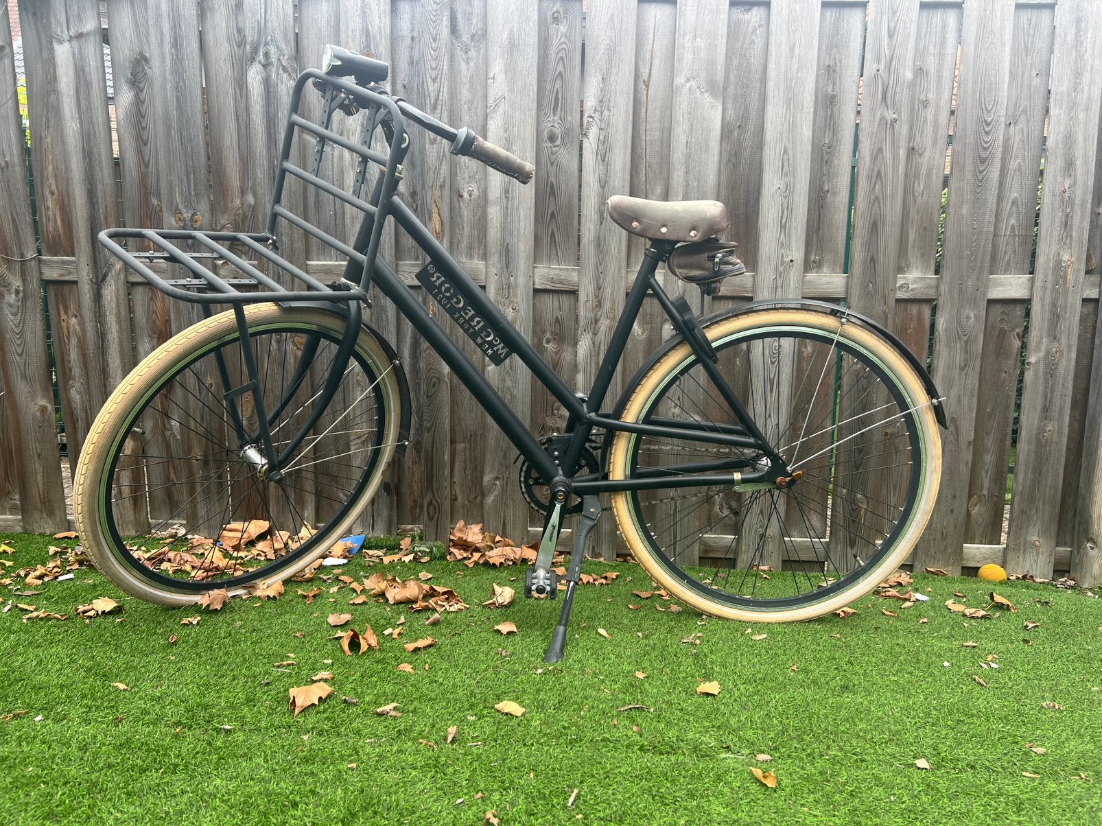 Mooie retro transportfiets 28 inch – stevige voordrager, Fietsen en Brommers, Ophalen