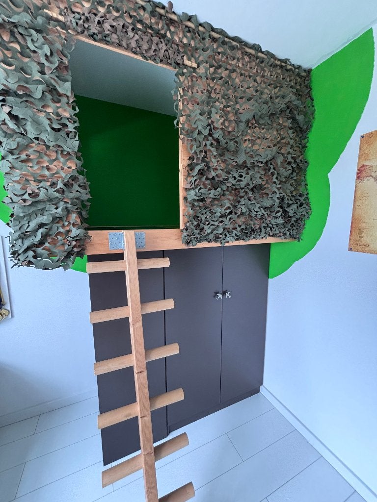 Zelfgemaakte boomhut voor binnen., Huis en Inrichting, Ophalen, Gebruikt