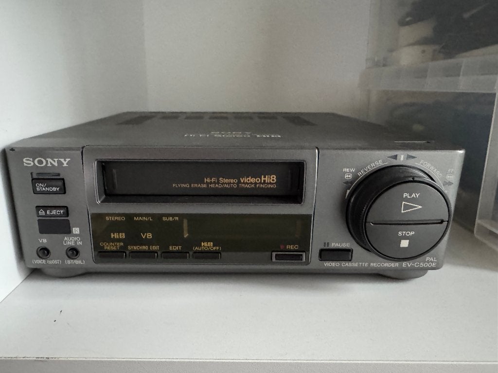 Sony Video Hi8 EV-C5O0E player / recorder, Audio, Tv en Foto, Ophalen of Verzenden, Niet werkend, Overige typen