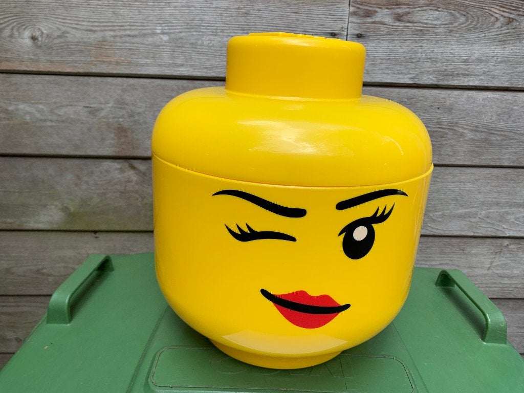LEGO: GROTE OPBERGBOX MINIFIGUUR, Ophalen of Verzenden, Nieuw, Minifiguur, Lego