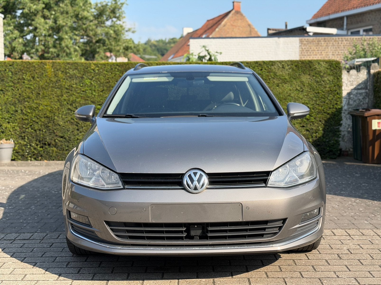 Volkswagen Golf 7 1.6TDI / 2016 / BLANCO GEKEURD VVK, Voorwielaandrijving, Stof, Euro 6, Bruin