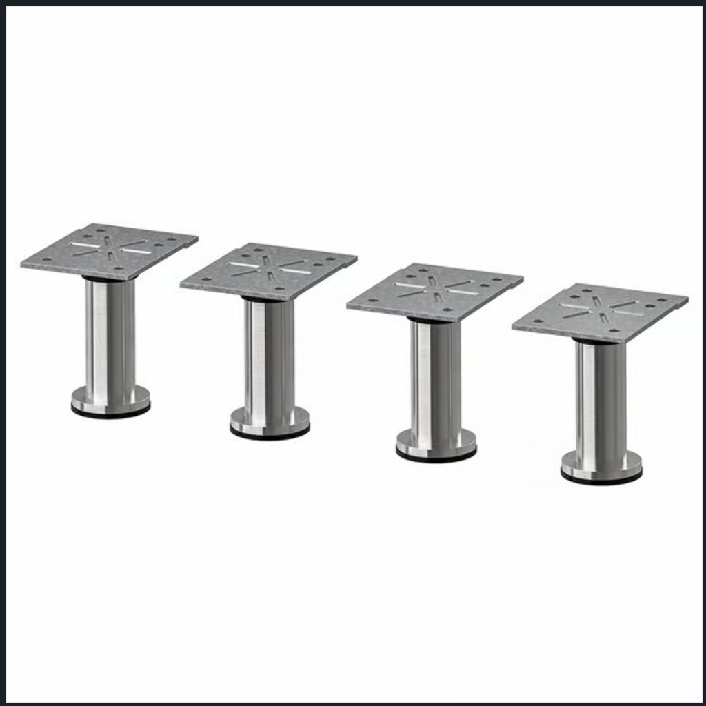 Ikea Capita pieds de meuble de cuisine 8 pièces 10€, Enlèvement, Utilisé