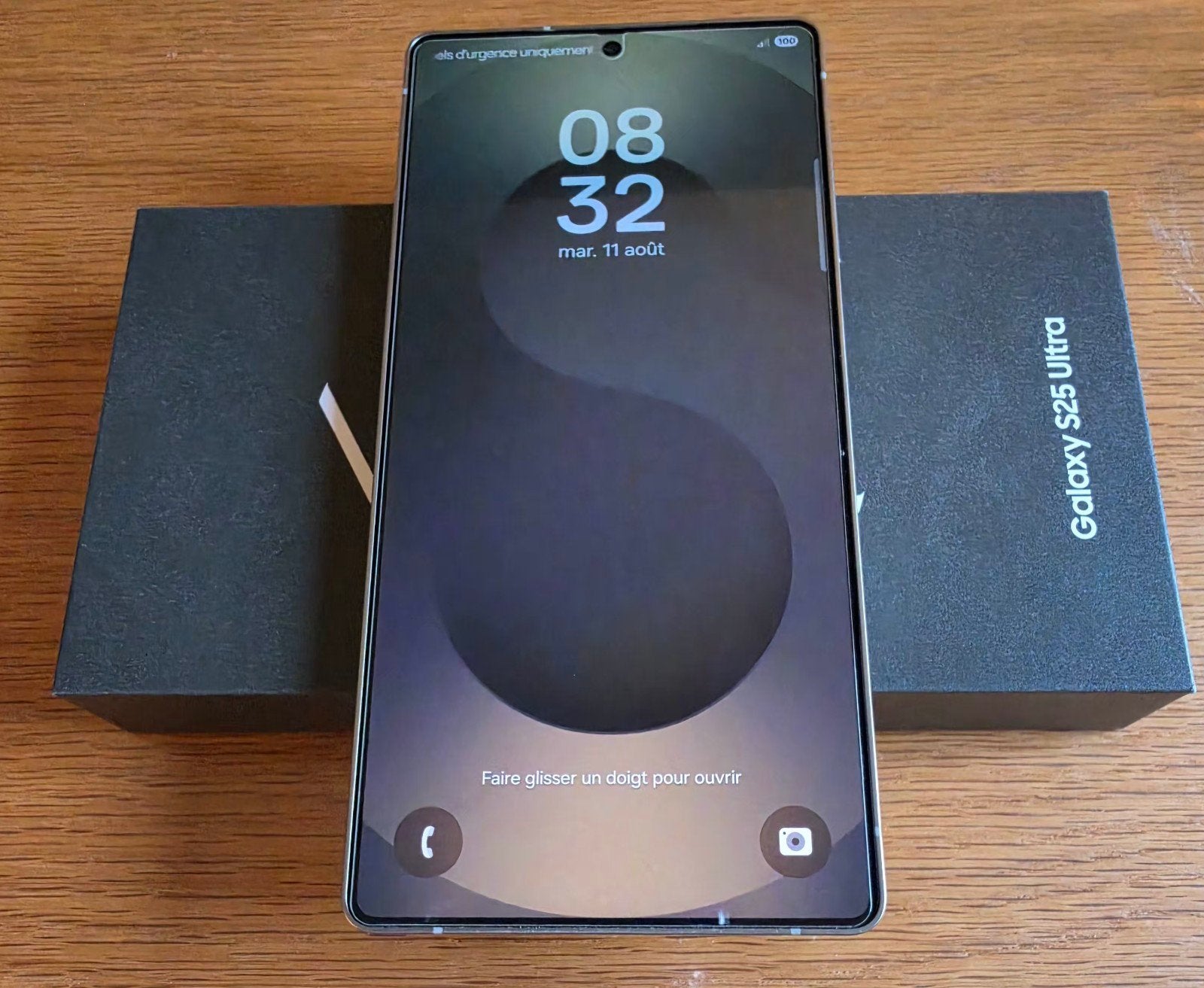 Samsung S25 Ultra - 256gb - garantie janvier 2028, Telecommunicatie, Ophalen, Overige modellen, Zwart, Touchscreen