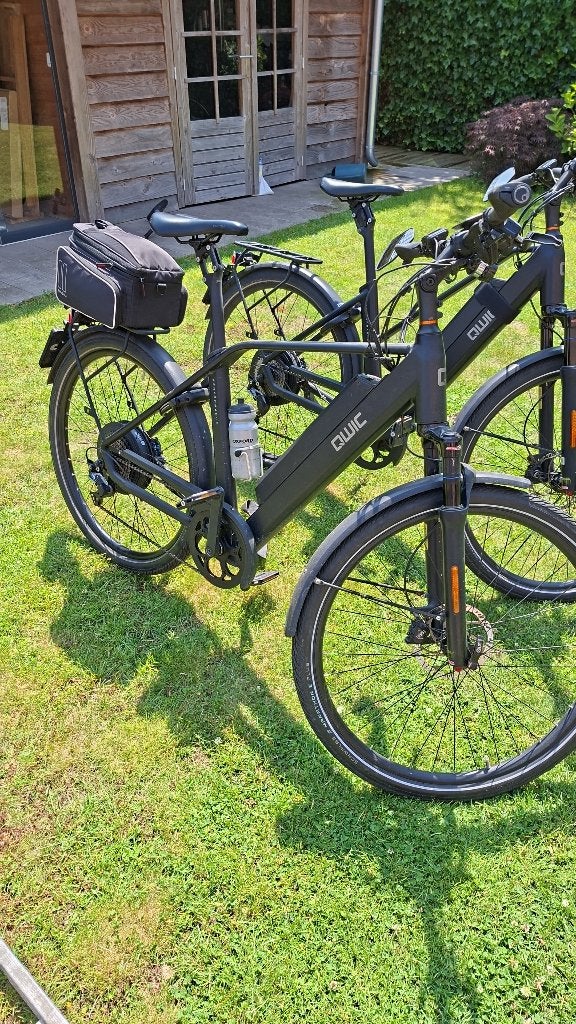 fietsen, Fietsen en Brommers, Elektrische fietsen, Ophalen, Qwic, Gebruikt, 51 tot 55 cm