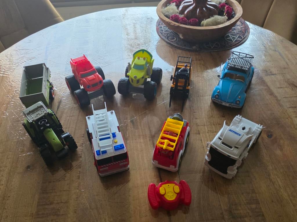 Lot auto's, Ophalen