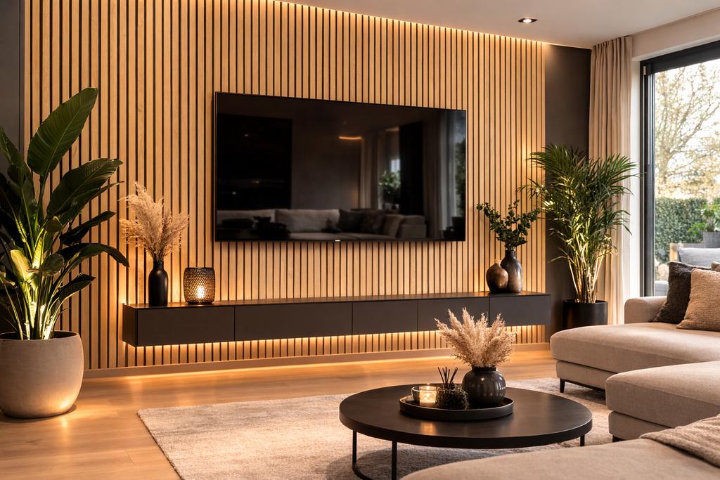 Luxe akoestische wandpanelen (prijs/stuk) 2600x600x21mm, Ophalen of Verzenden, Nieuw, Hout, 20 tot 50 mm
