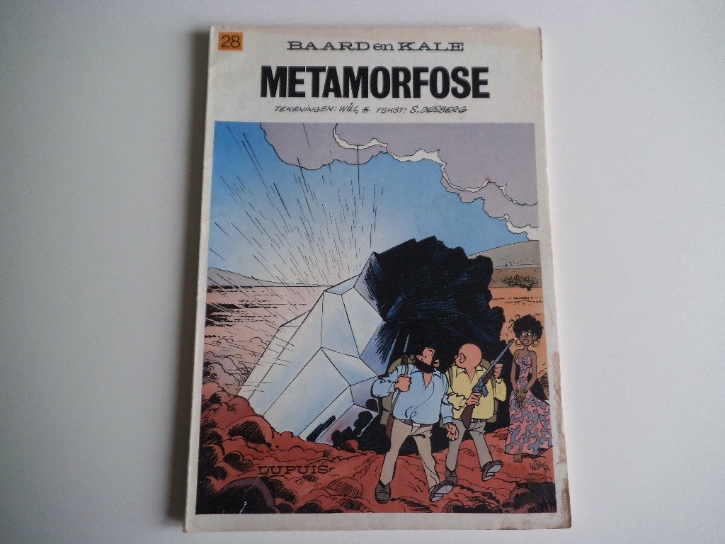 Baard en Kale 28 Metamorfose Eerste druk 1980, Eén stripboek, Ophalen of Verzenden, Gelezen