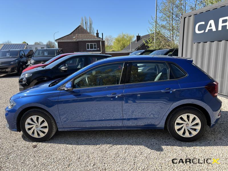 Volkswagen Polo Parkeerhulp V+A*Carplay*Bluetooth*, Euro 6, 95 pk, Blauw, https://public.car-pass.be/vhr/a22070f1-f30b-4db9-bf97-52d7857a01fe