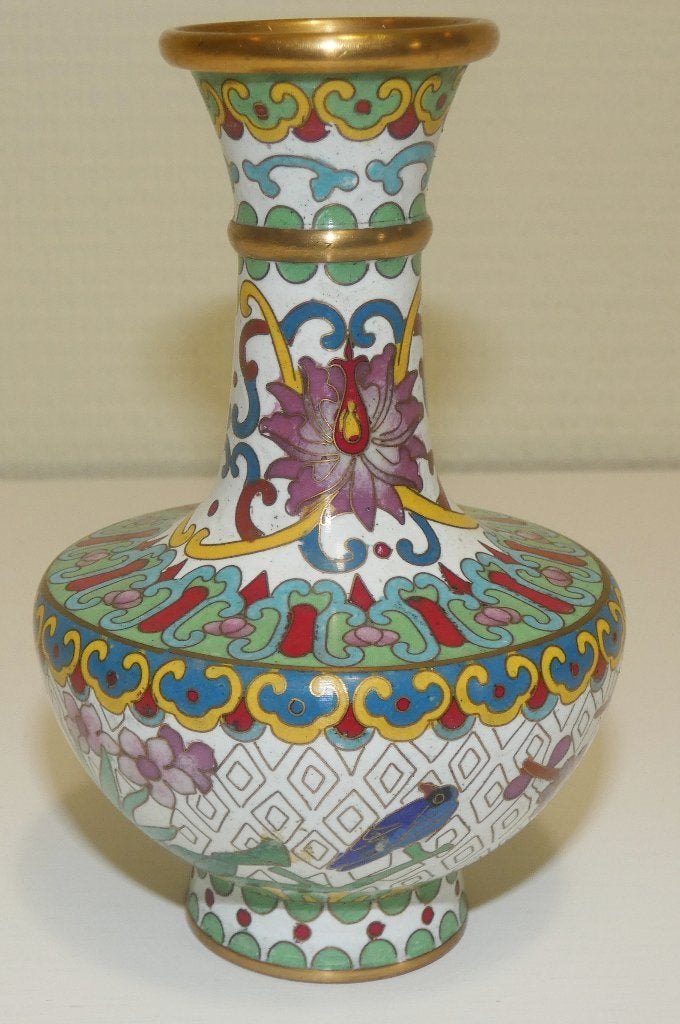 Cloisonné vaasje [1781-B], Antiek en Kunst, Ophalen of Verzenden