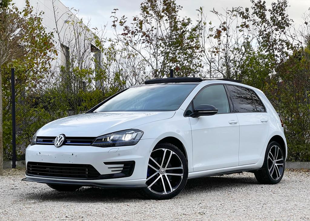 VW Golf 7 1.4GTE - Leder - Pano - Zetelverwarming - Hybride, Cuir, Achat, Entreprise, Carnet d'entretien