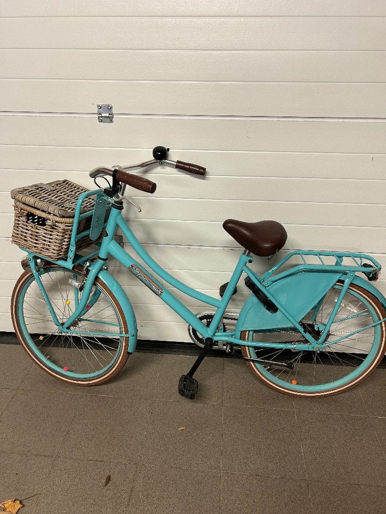 Kinderfiets meisje 6-10 jaar, Frein sur jante, 16 à 20 pouces, Enlèvement, Utilisé