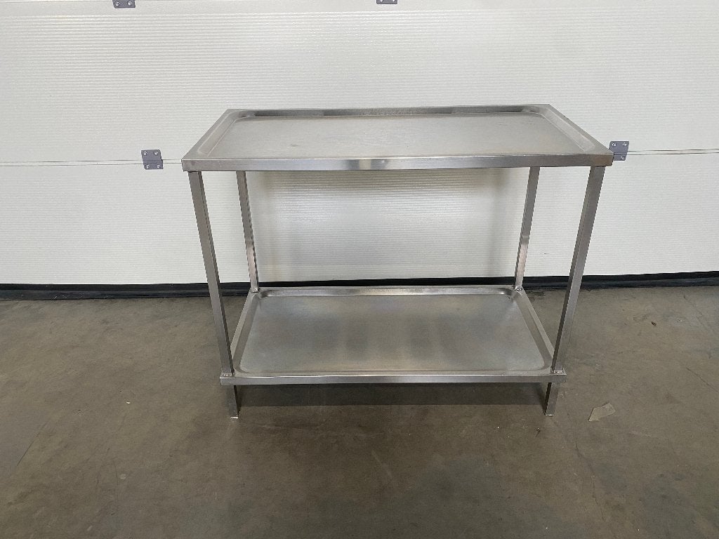 (113) Mooie inox werktafel horeca, Ophalen, Gebruikt, Inox Meubilair