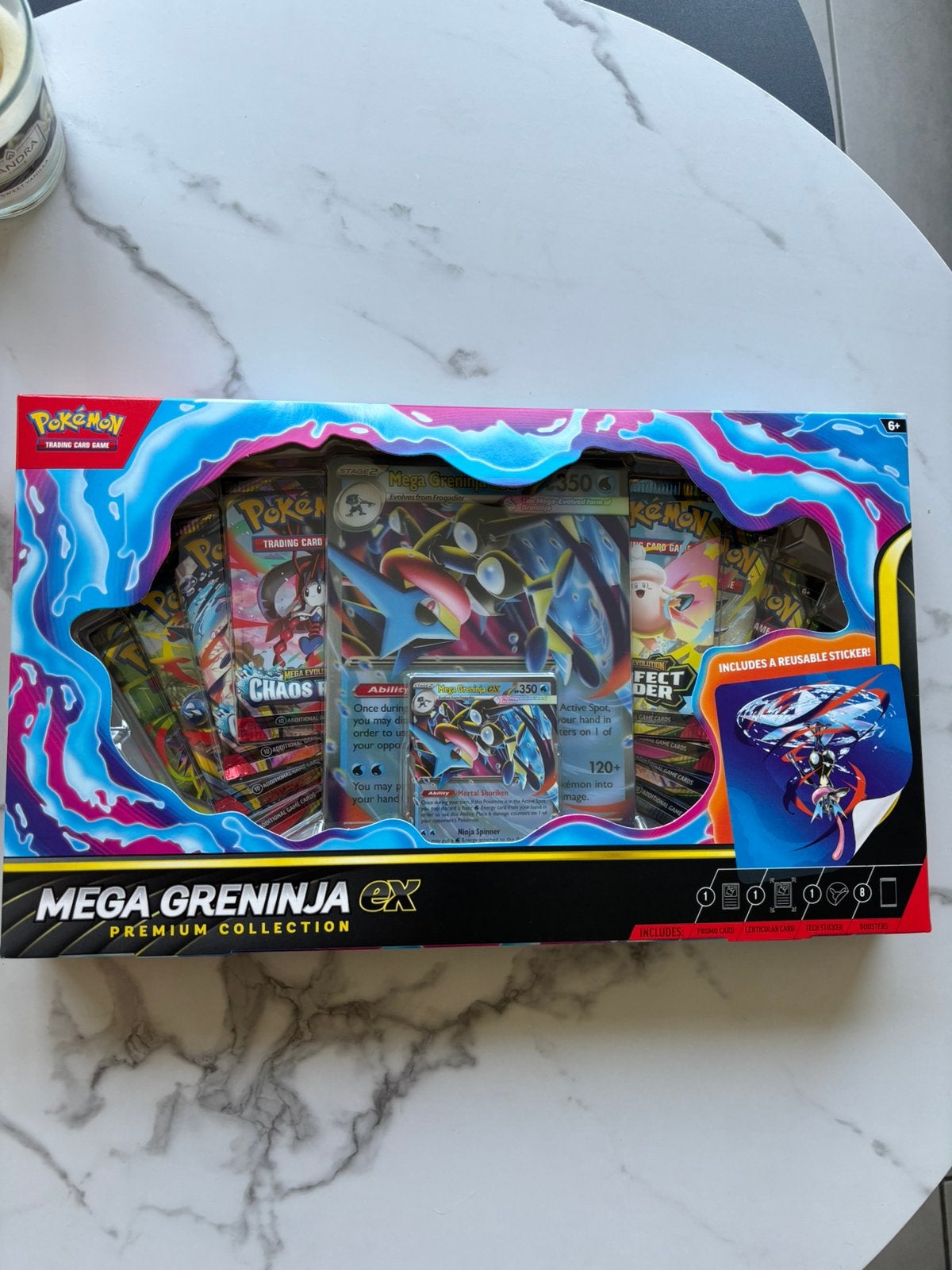 Pokemon Mega Greninja box SEALED, Hobby en Vrije tijd, Verzamelkaartspellen | Pokémon, Ophalen, Nieuw, Boosterbox