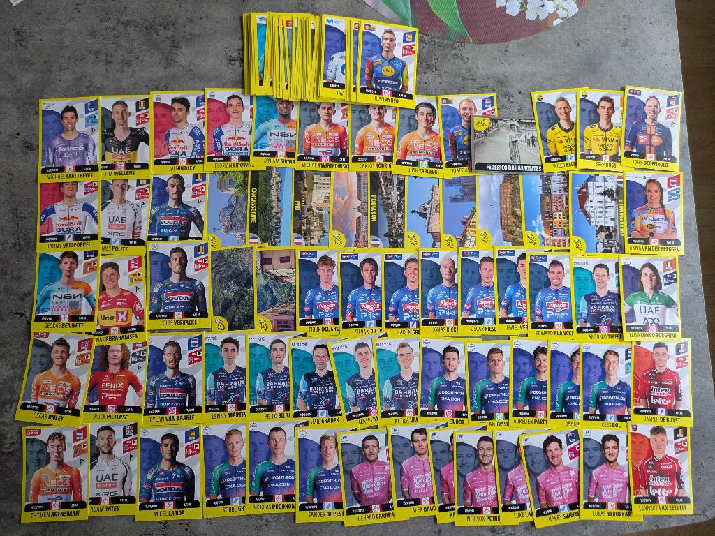 PANINI TOUR DE FRANCE 2026 152 X WIELRENNERS NIEUW !!, Hobby en Vrije tijd, Stickers en Plaatjes, Nieuw, Ophalen of Verzenden