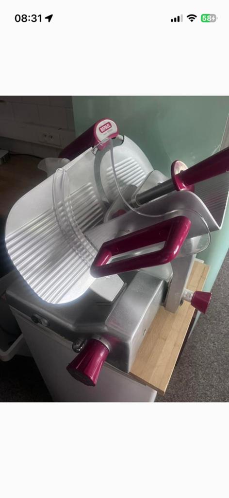 Machine de découpe Berckel, Enlèvement