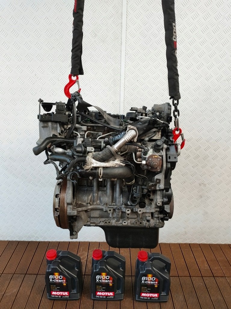 Moteur KVJA Complet FIESTA FORD, Envoi, Utilisé, Skoda