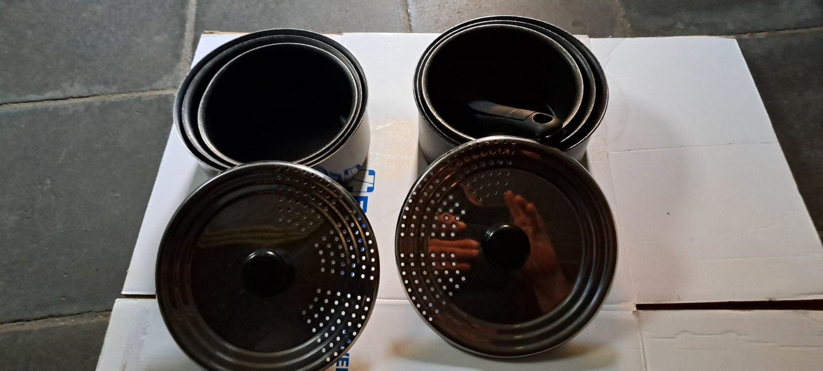 6 kookpotten tefal, Ophalen, Tefal