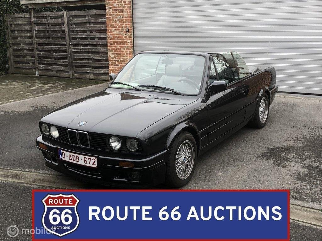 BMW 325i Cabriolet E30 | 1992 | Route 66 Auctions, Autos, Achat, Entreprise, Boîte manuelle, Autre carrosserie