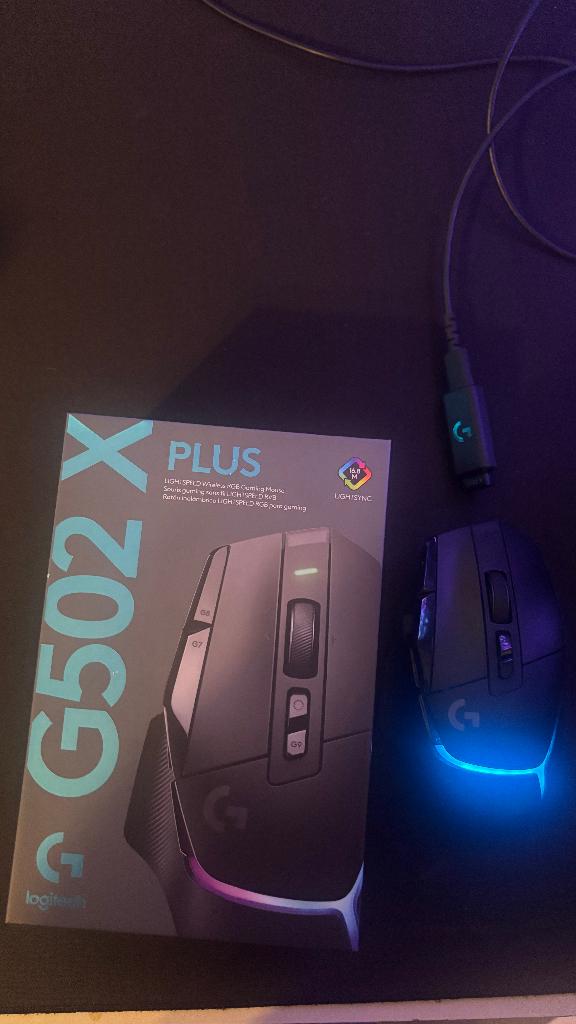 Logitech G502 X Plus, Informatique & Logiciels, Souris, Logitech G, Enlèvement ou Envoi, Comme neuf
