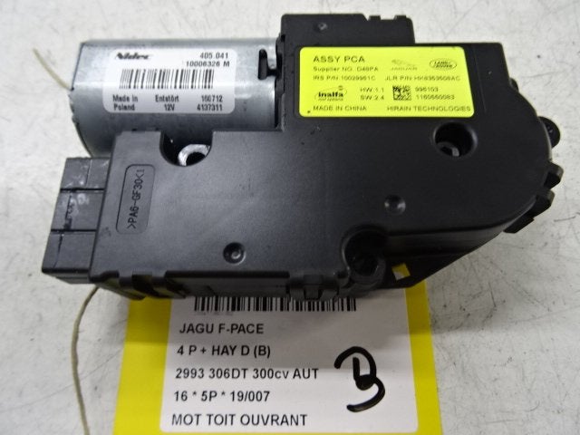 SCHUIFDAK MOTOR Jaguar F-Pace (01-2015/-) (HK8353608AC), Gebruikt, Jaguar