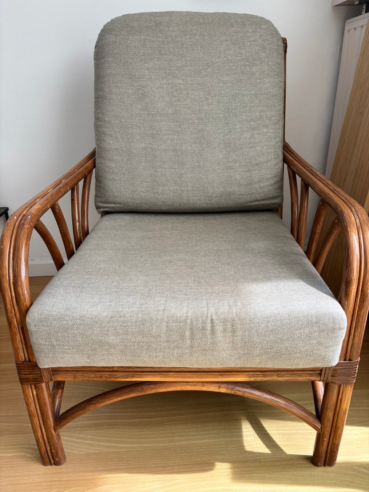 2 rotan zetels, Enlèvement, Utilisé