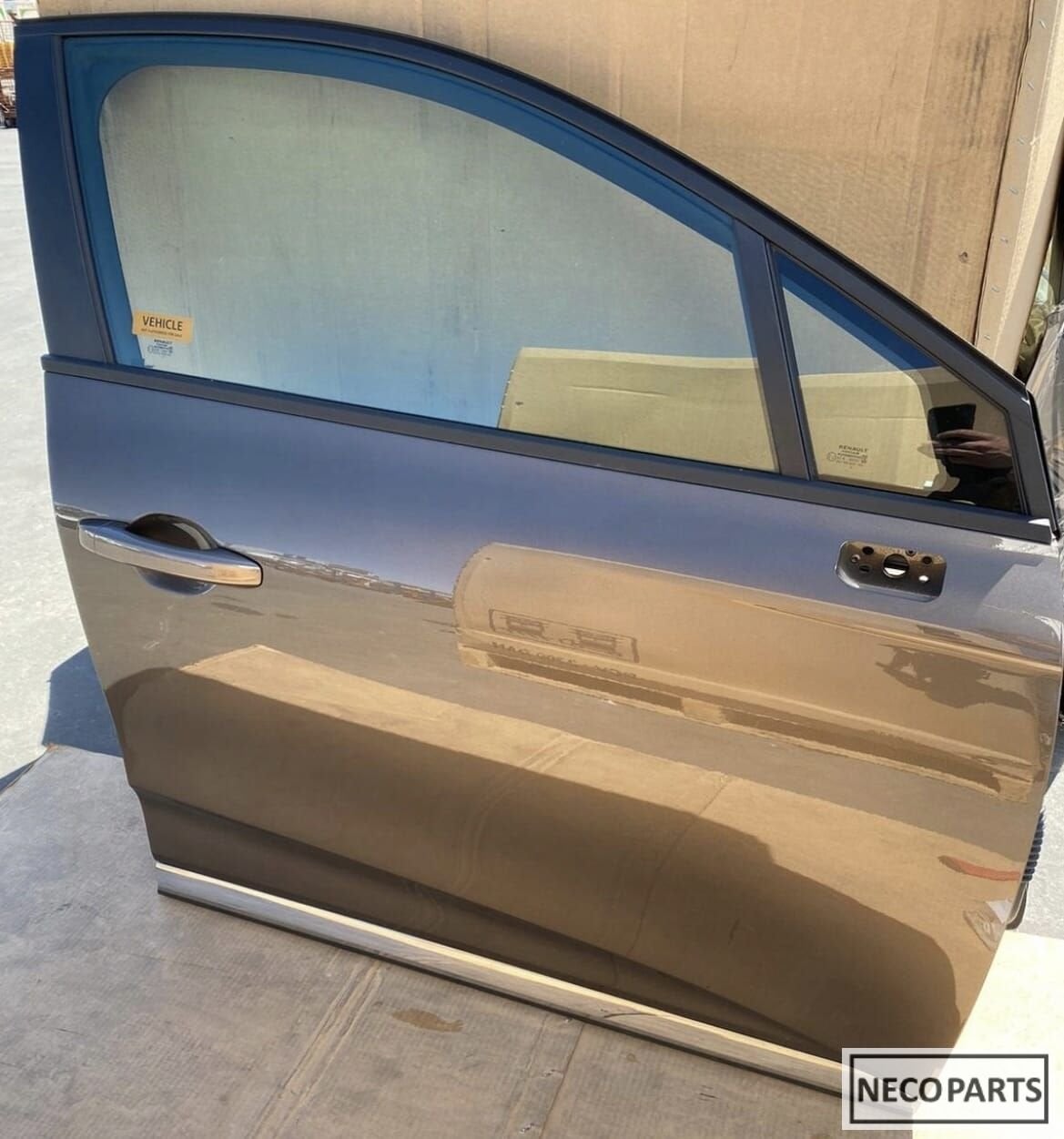 RENAULT CLIO 5 PORTIER DEUR VOORPORTIER KLEUR TECNM, Arrière, Renault, -, Haillon arrière