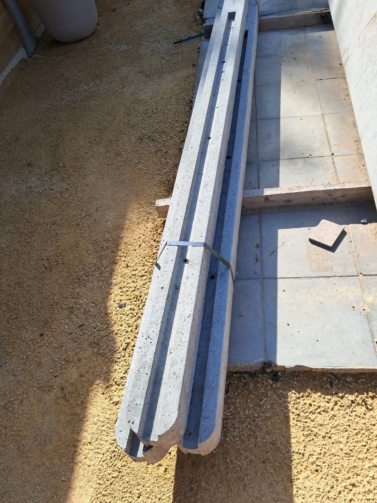 4 betonpalen, Jardin & Terrasse, Palissades, Enlèvement