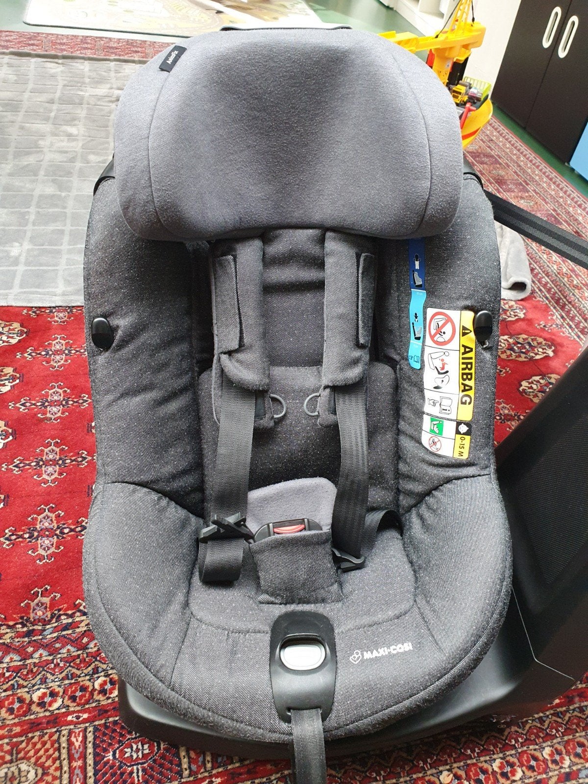 Maxicosi Axissfix, draaibare autostoel, Kinderen en Baby's, Autostoeltjes, Ophalen, 0 t/m 18 kg, Slaapstand, Zo goed als nieuw