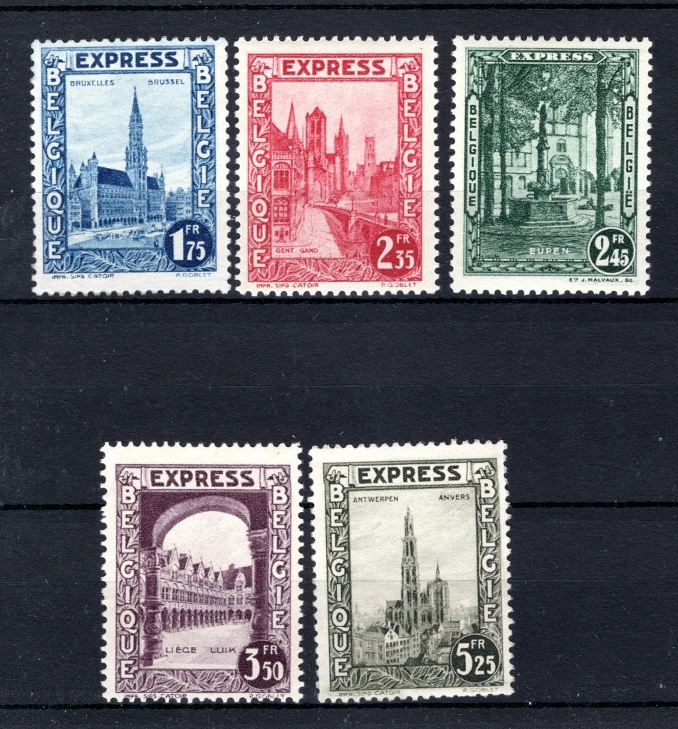 292c/g MNH 1929 - Vue sur la ville COB 140€, Envoi, Non oblitéré, Neuf