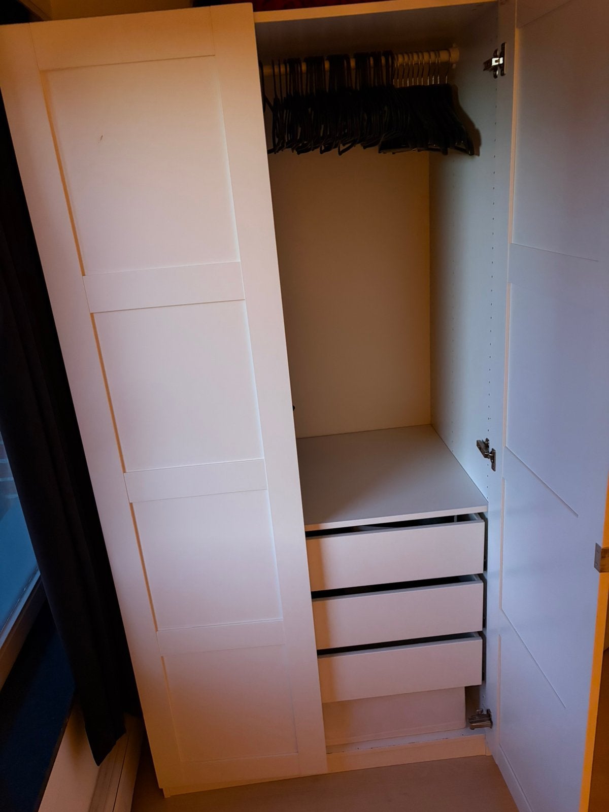 Ikea pax kasten, Enlèvement, Utilisé, Avec porte(s)