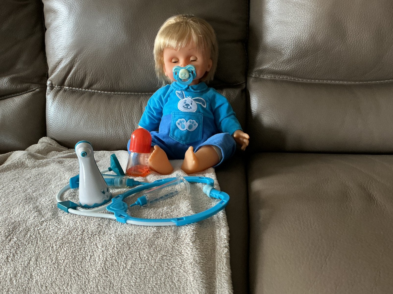 Baby pop, Ophalen, Zo goed als nieuw