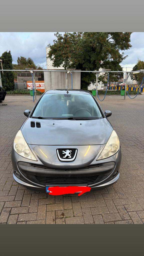Peugeot 206+ 1.1L Benzine, Auto's, 206+, Zwart, Handgeschakeld, 5 deurs