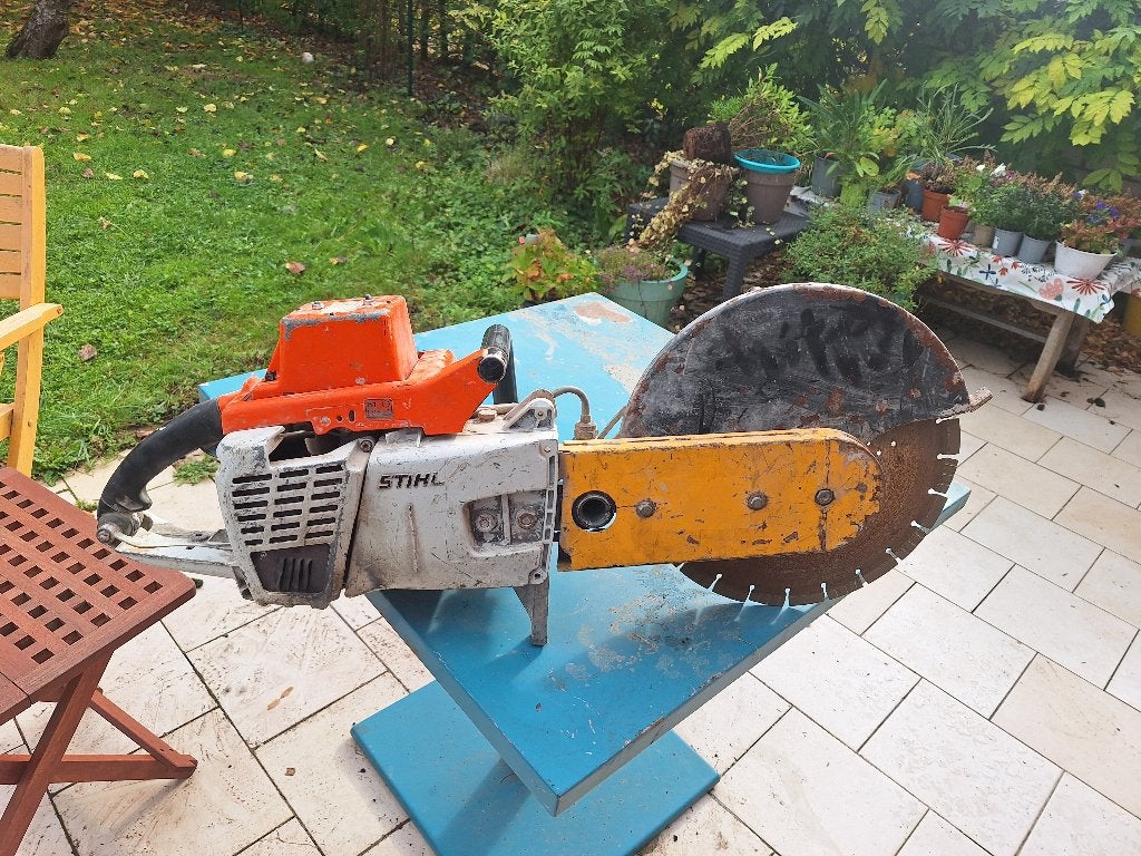 Découpeuse thermique STIHL TS 760+ Disque Diamant 350mm, Enlèvement, Utilisé, 1000 watts ou plus, Autres types