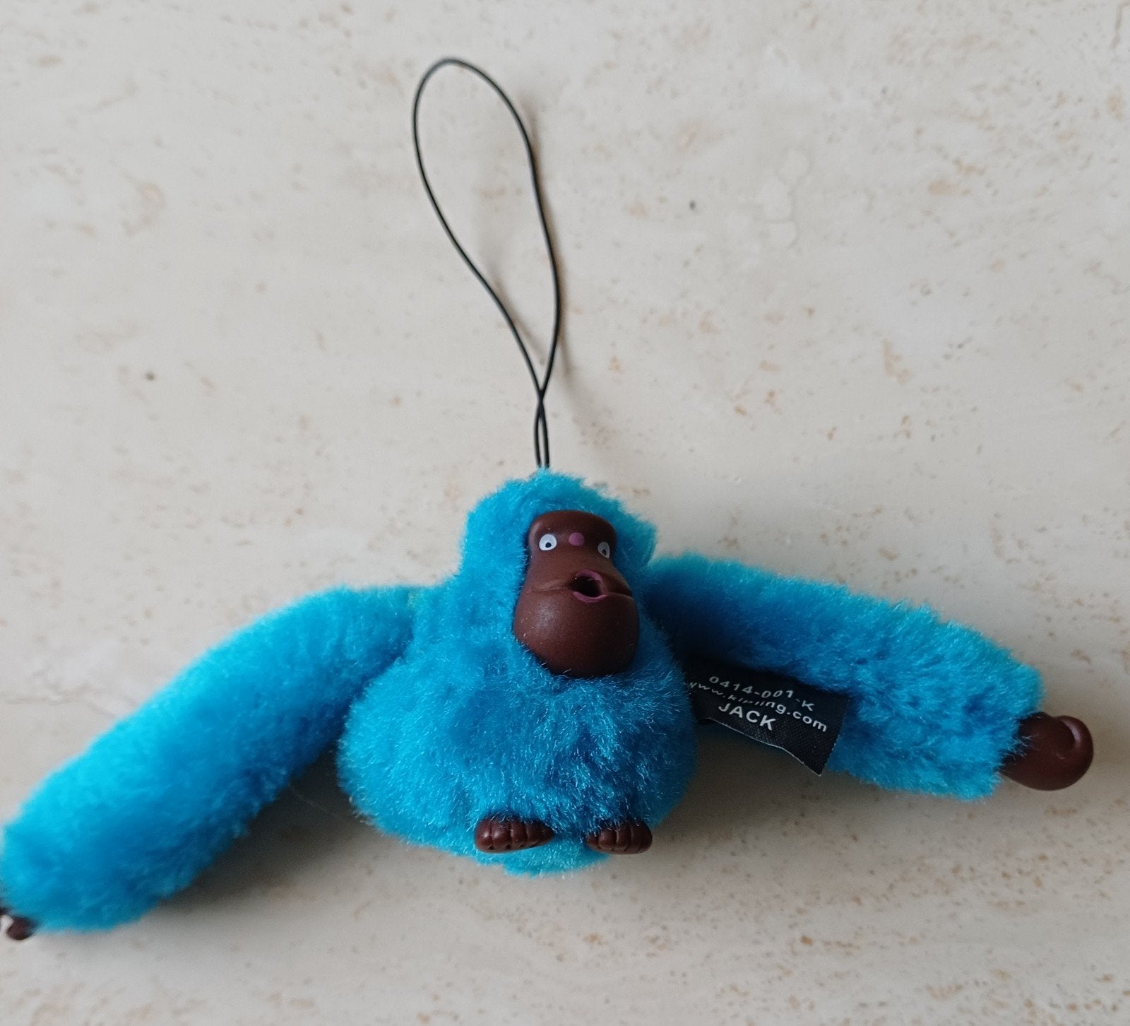 Kiplingaapje - helderblauw- Jack, Ophalen of Verzenden