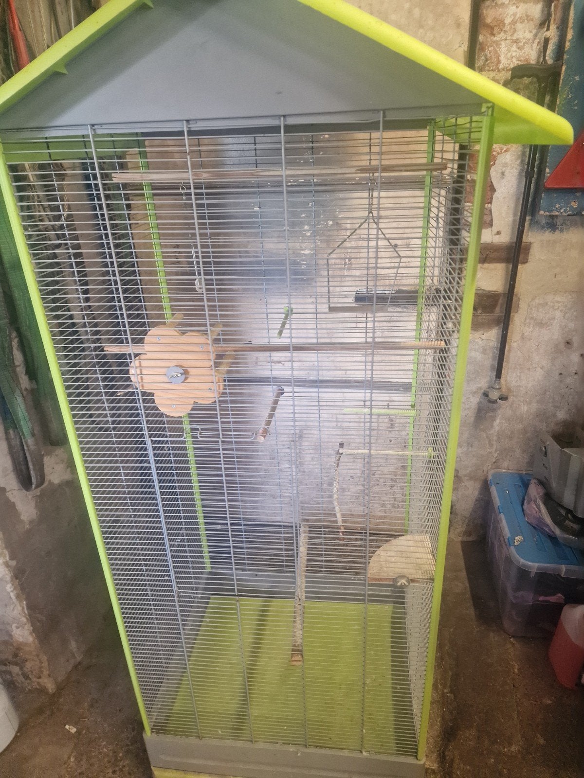 Te koop vogelkooi, Enlèvement, Cage à oiseaux