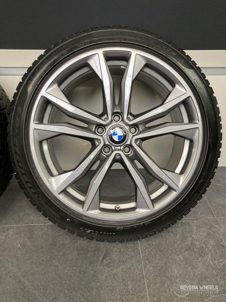 19” originele BMW X1 F48 / X2 F39 velgen + winterbanden 715M, Auto-onderdelen, 19 inch, Gebruikt, -, -